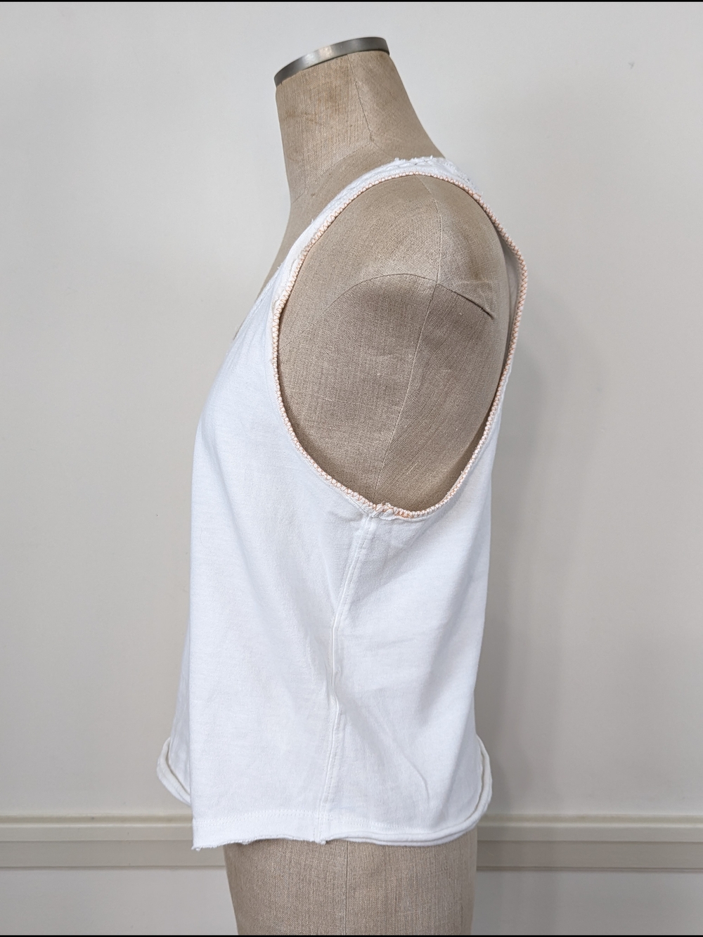 We The Free White Cotton Embroidered Tank with Bird - Picture 4 of 12